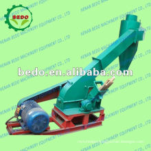 small industrial wood chipper for wood logs or tree branches.